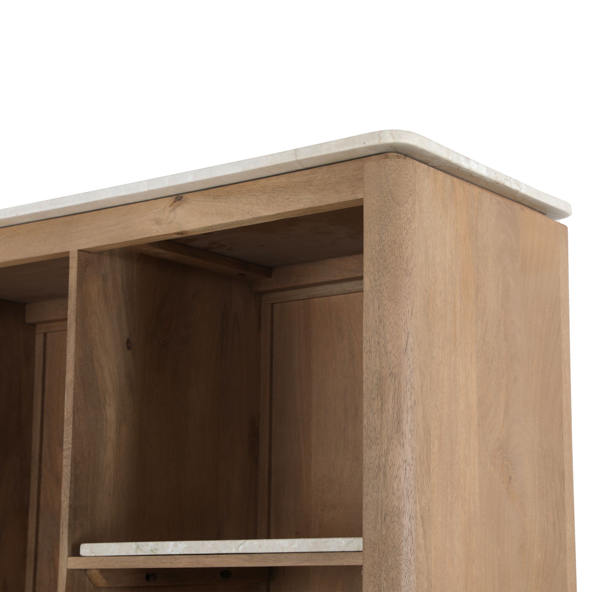 Vakkenkast Hadoro Beige 160 cm - Afbeelding 4