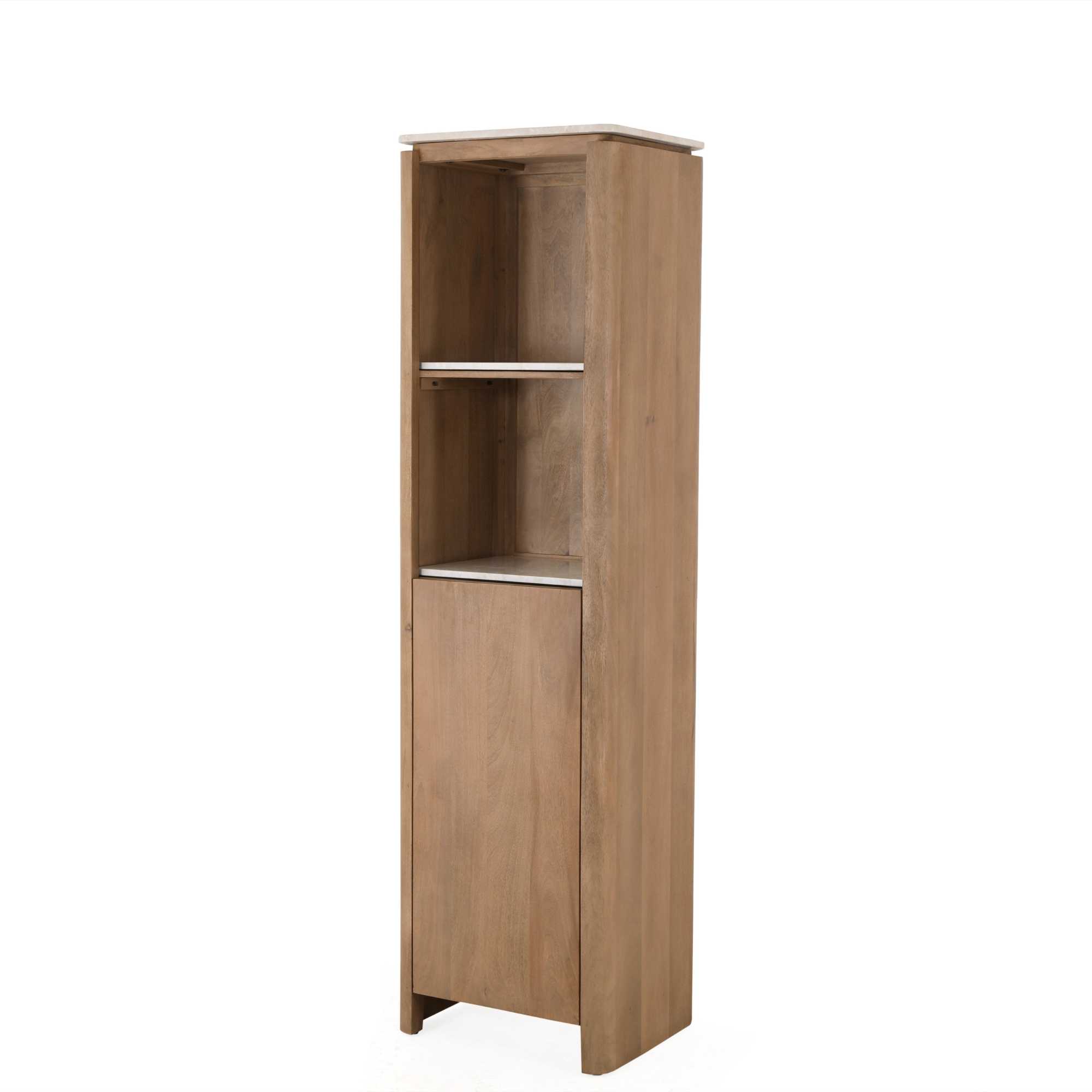 Boekenkast Vokand Beige 49 cm - Set van 2 - Afbeelding 3