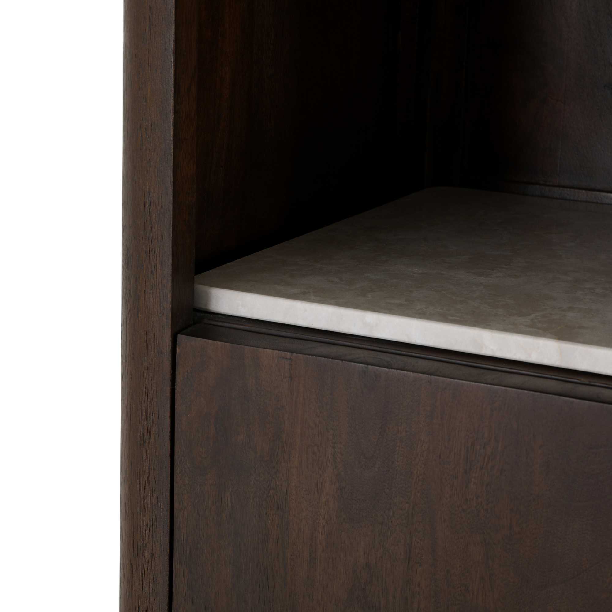 Boekenkast Vokand Beige 49 cm - Set van 2 - Afbeelding 9