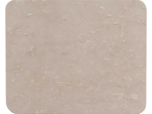Kast Maaldum Beige 55 cm marmeren bovenblad met afgeronde hoeken en rustige natuurlijke kleurnuances