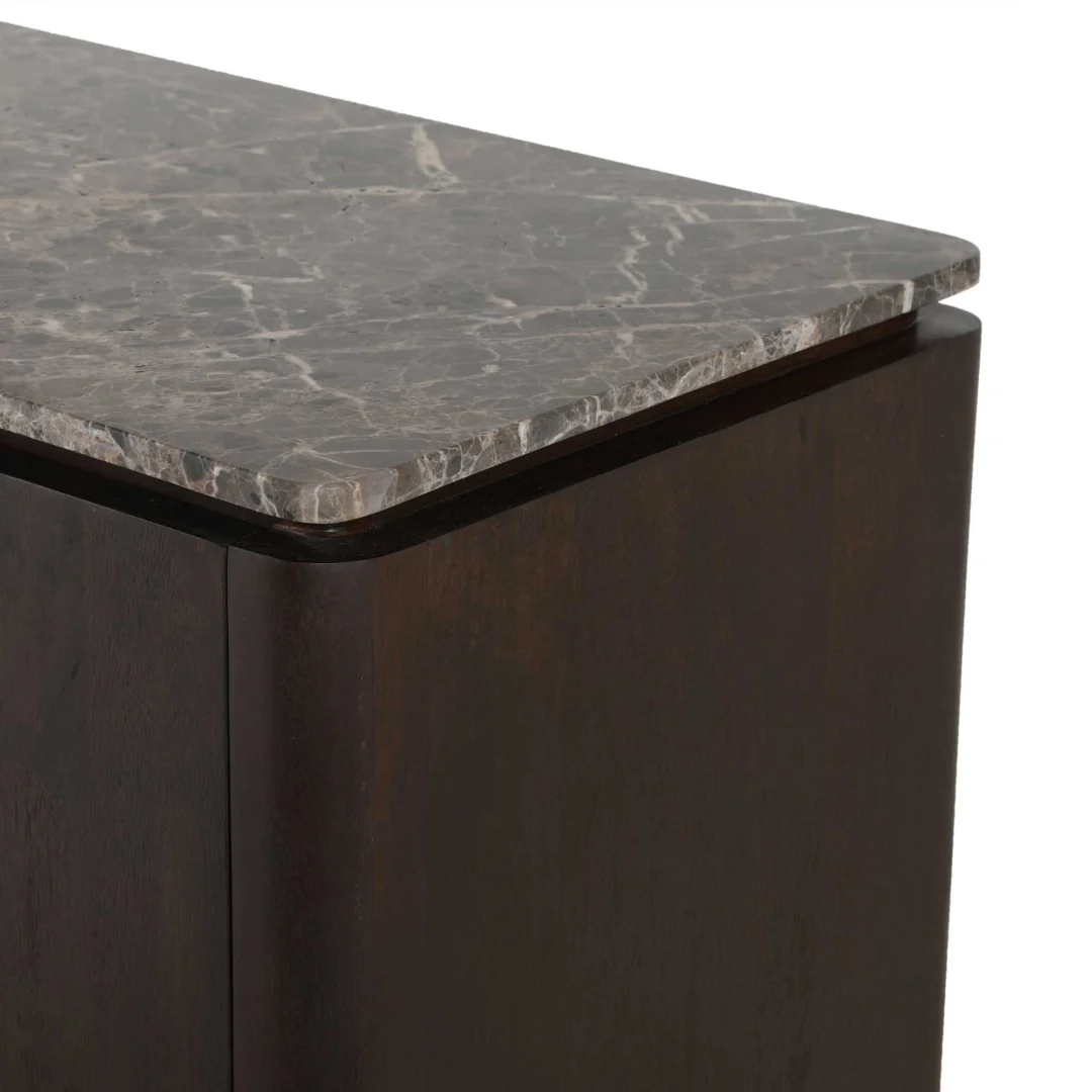 Dressoir Kreta Bruin 100 cm - Afbeelding 4
