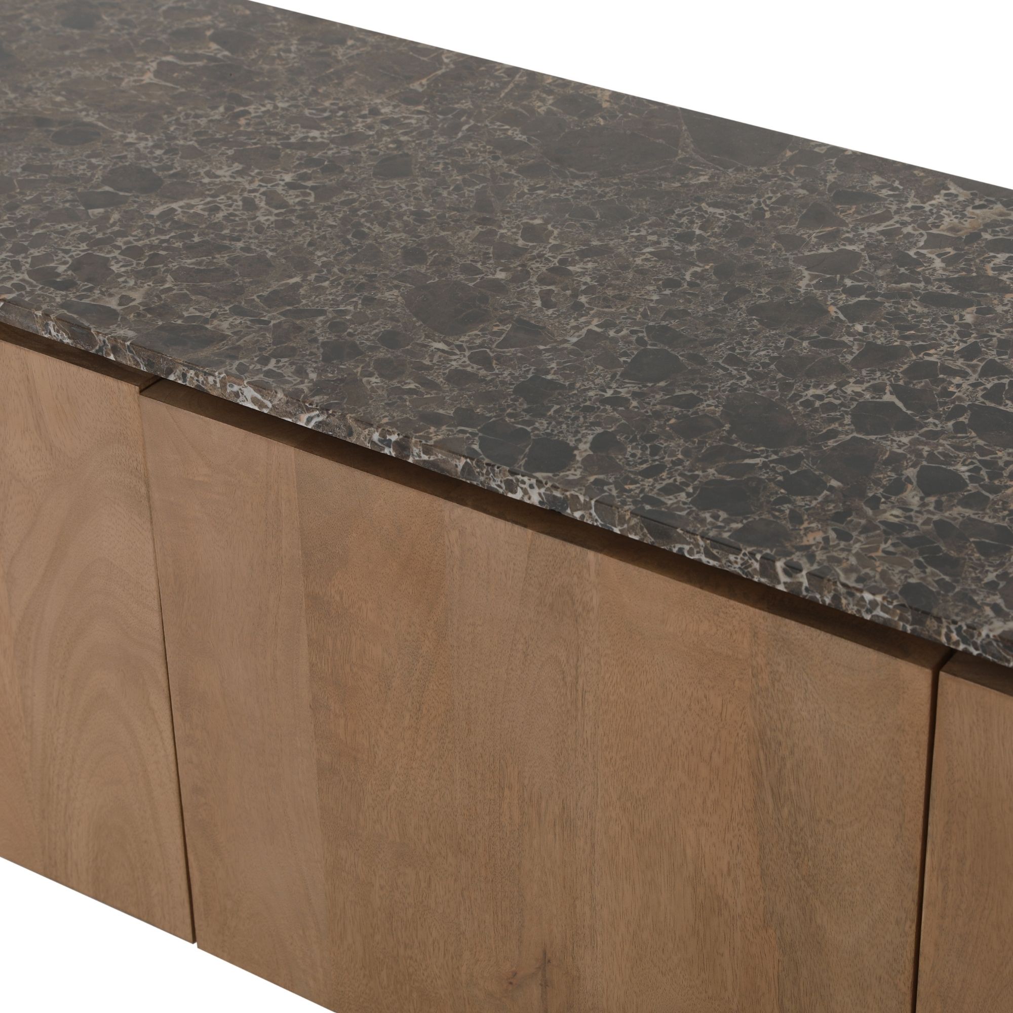 TV-meubel Pristonte Bruin 165 cm - Afbeelding 2