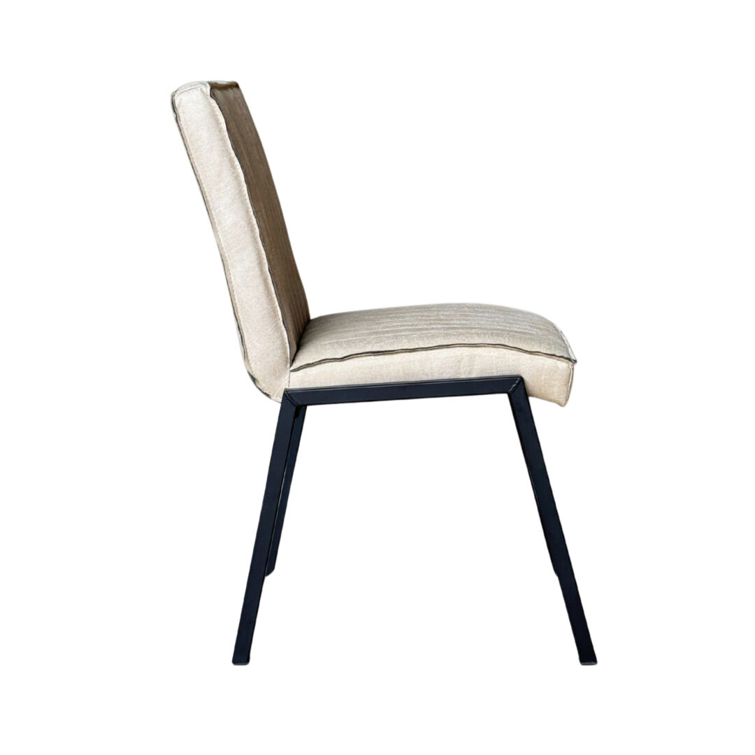 Eetkamerstoel Caoviax Metalen beige metaal - Afbeelding 12