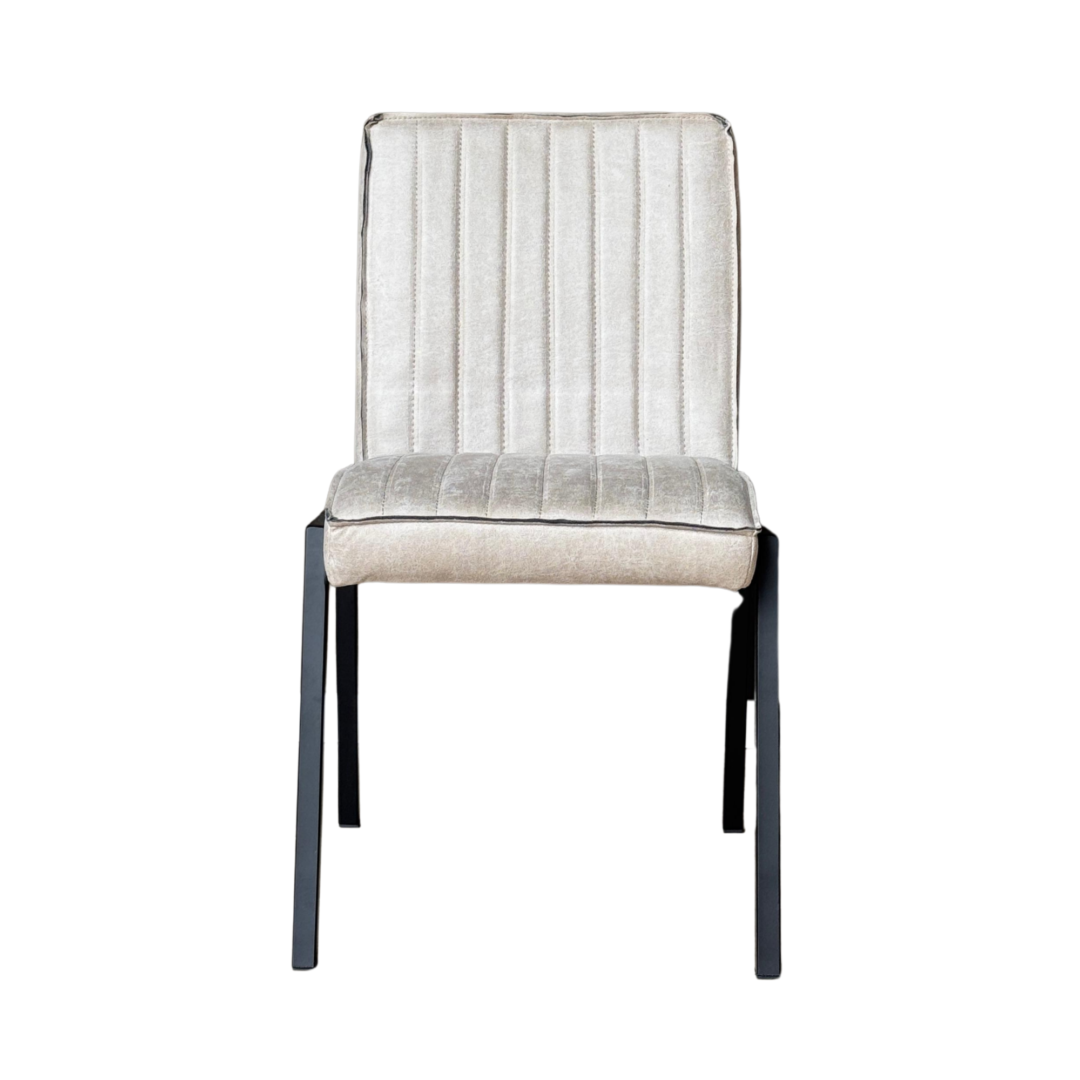 Eetkamerstoel Caoviax Metalen beige metaal - Afbeelding 7
