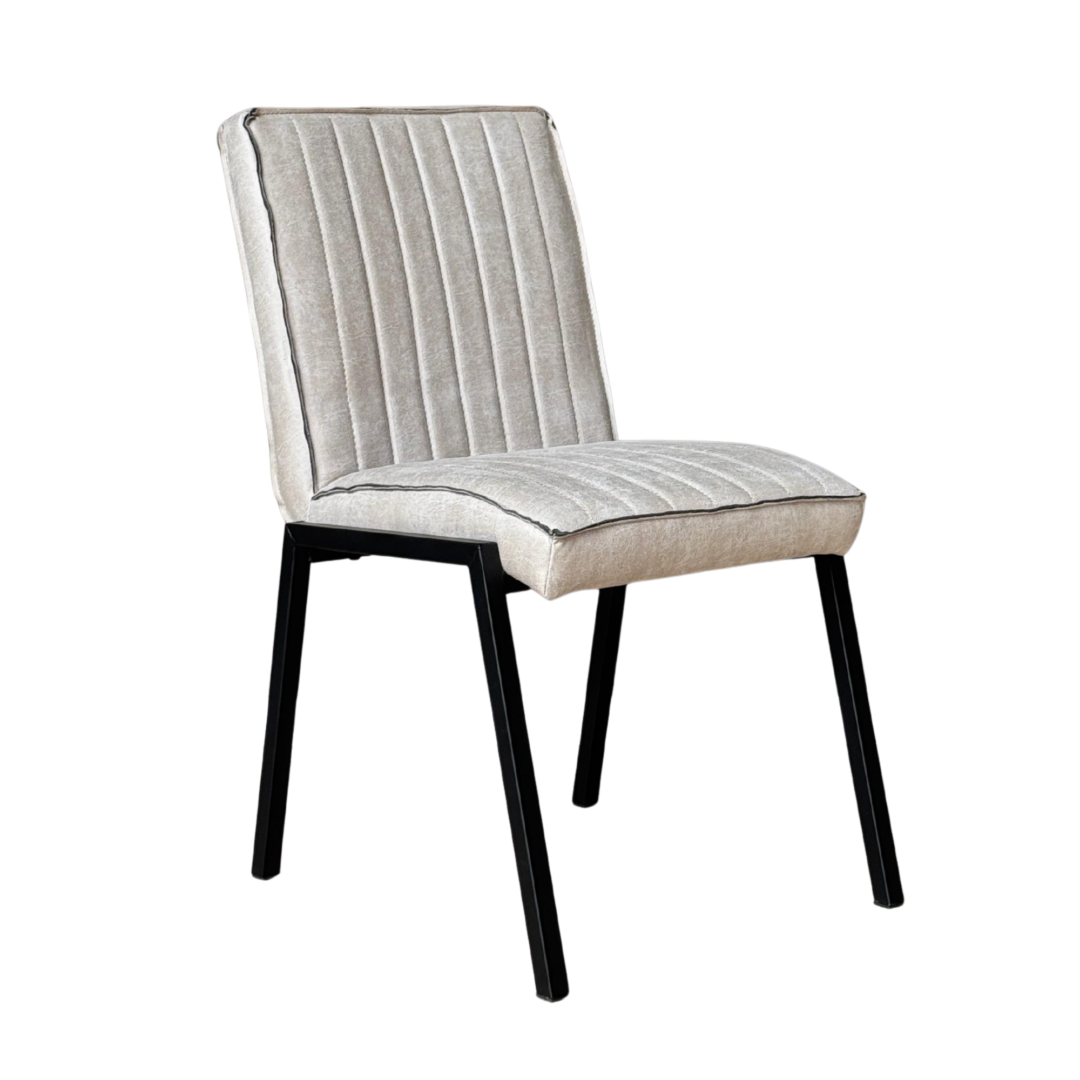 Eetkamerstoel Caoviax Metalen beige metaal - Afbeelding 8