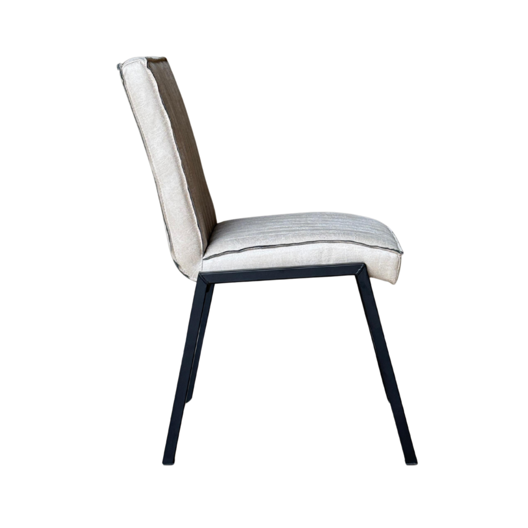 Eetkamerstoel Caoviax Metalen beige metaal - Afbeelding 9
