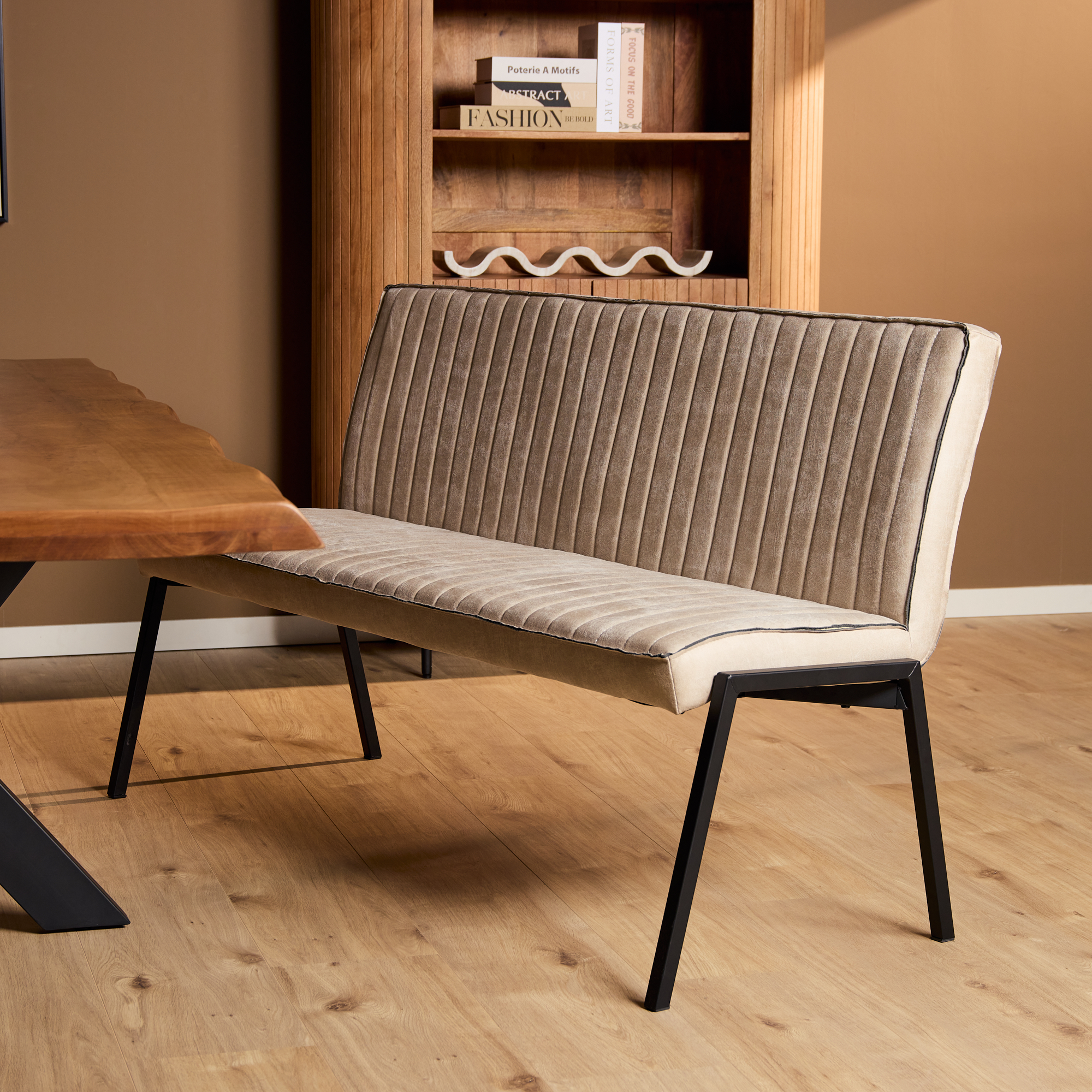 Eetkamerbank Haarmo Beige