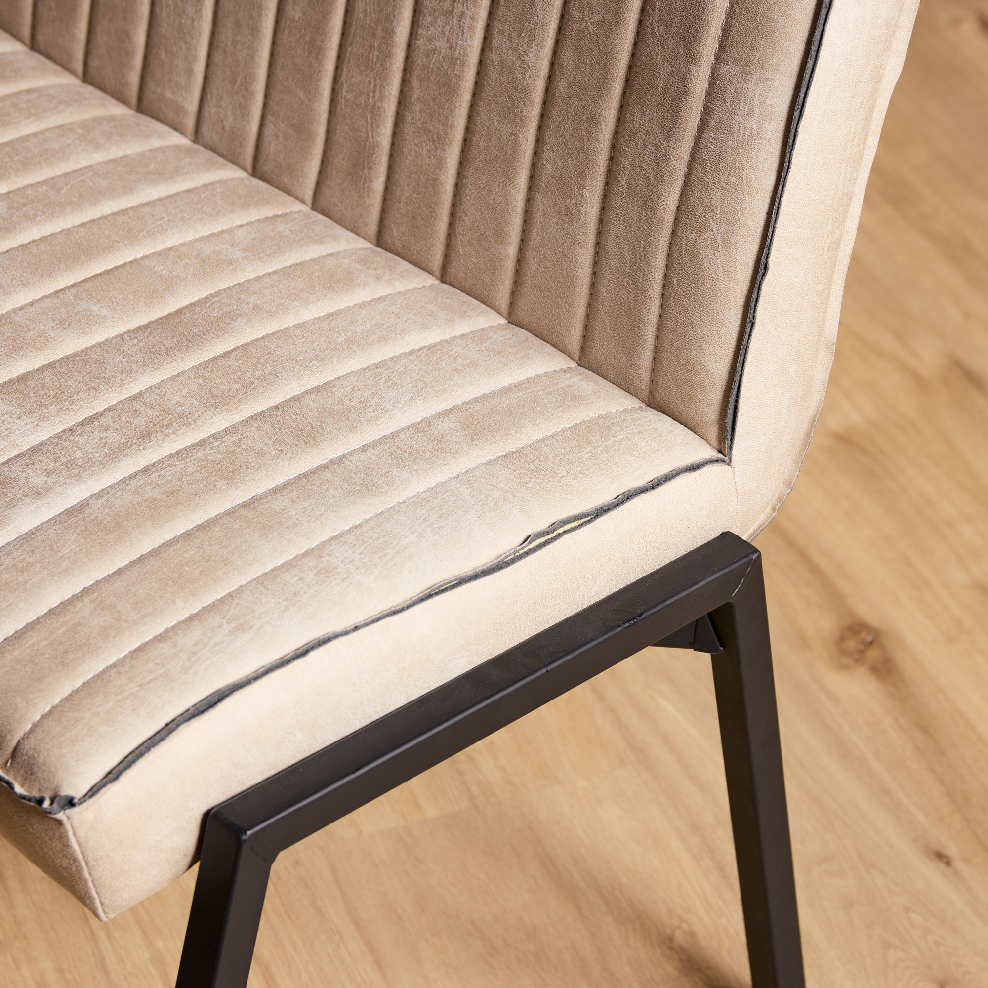 Eetkamerbank Haarmo Beige - Afbeelding 2