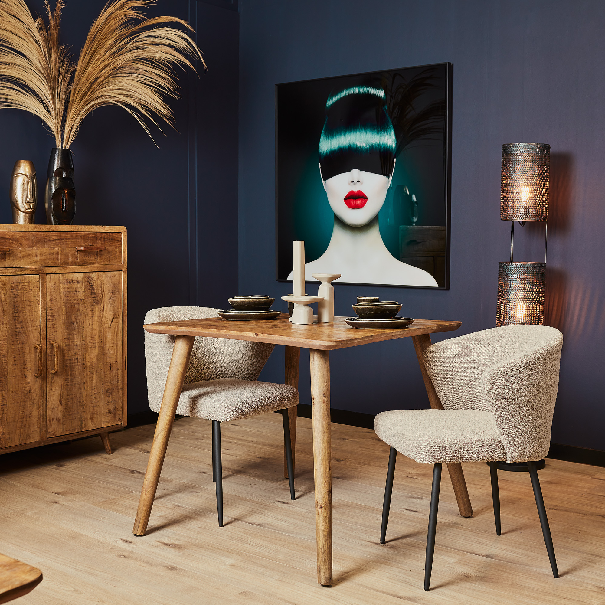 Eettafel Preildena 90x90 cm