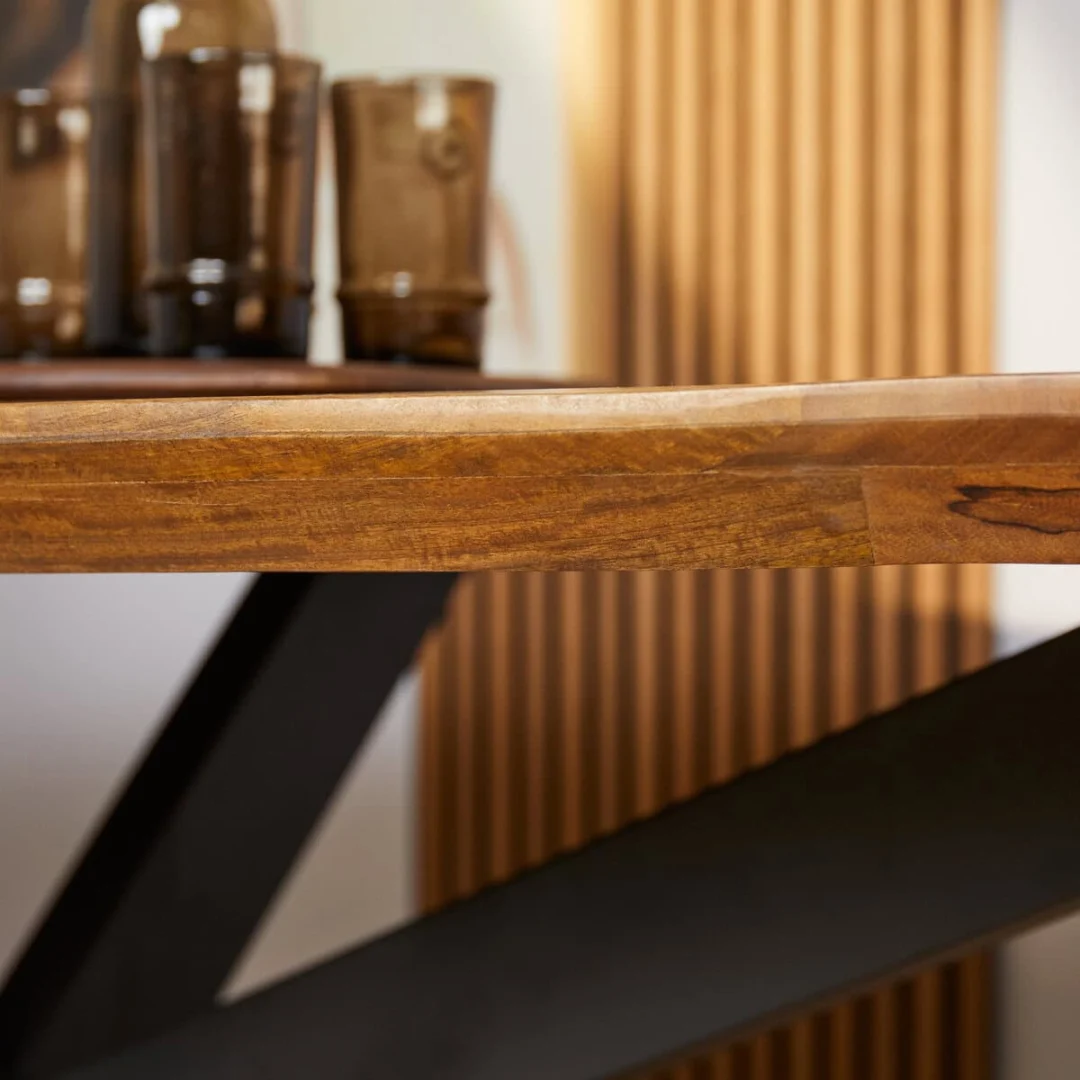 Eettafel Paulone Zwart 300 cm - Afbeelding 2