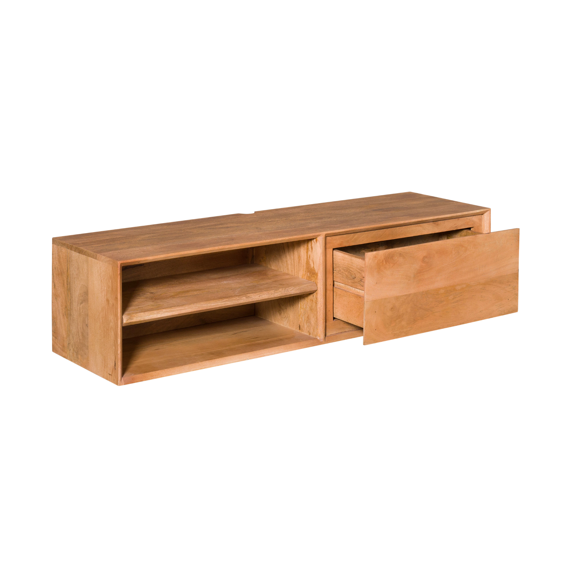 TV-meubel Furdira Naturel 120 cm - Afbeelding 4