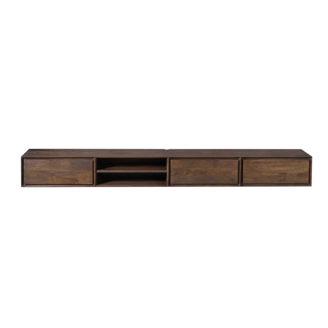 TV-meubel Naumek Bruin 240 cm - Afbeelding 4