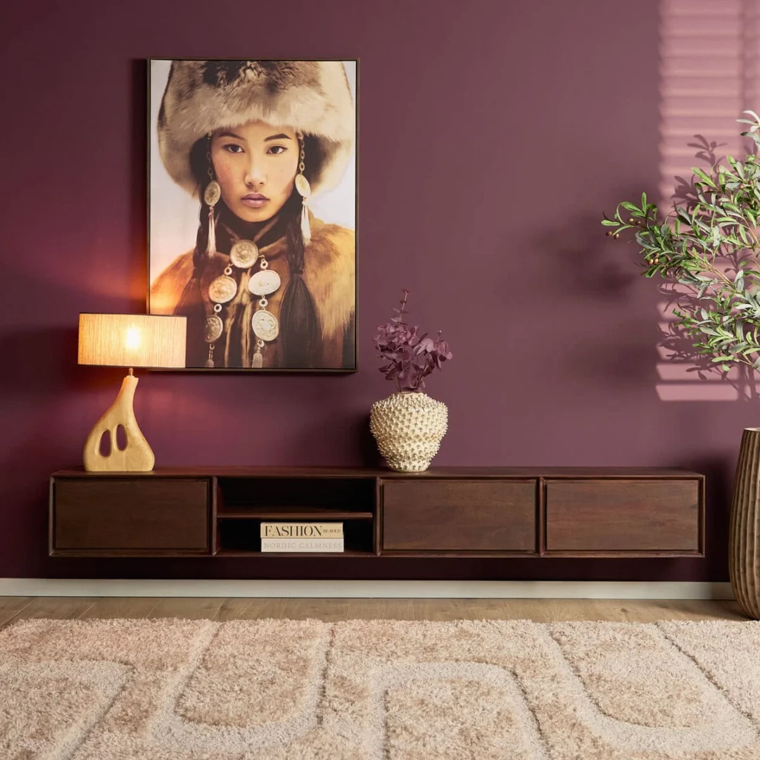 TV-meubel Naumek Bruin 240 cm - Afbeelding 6