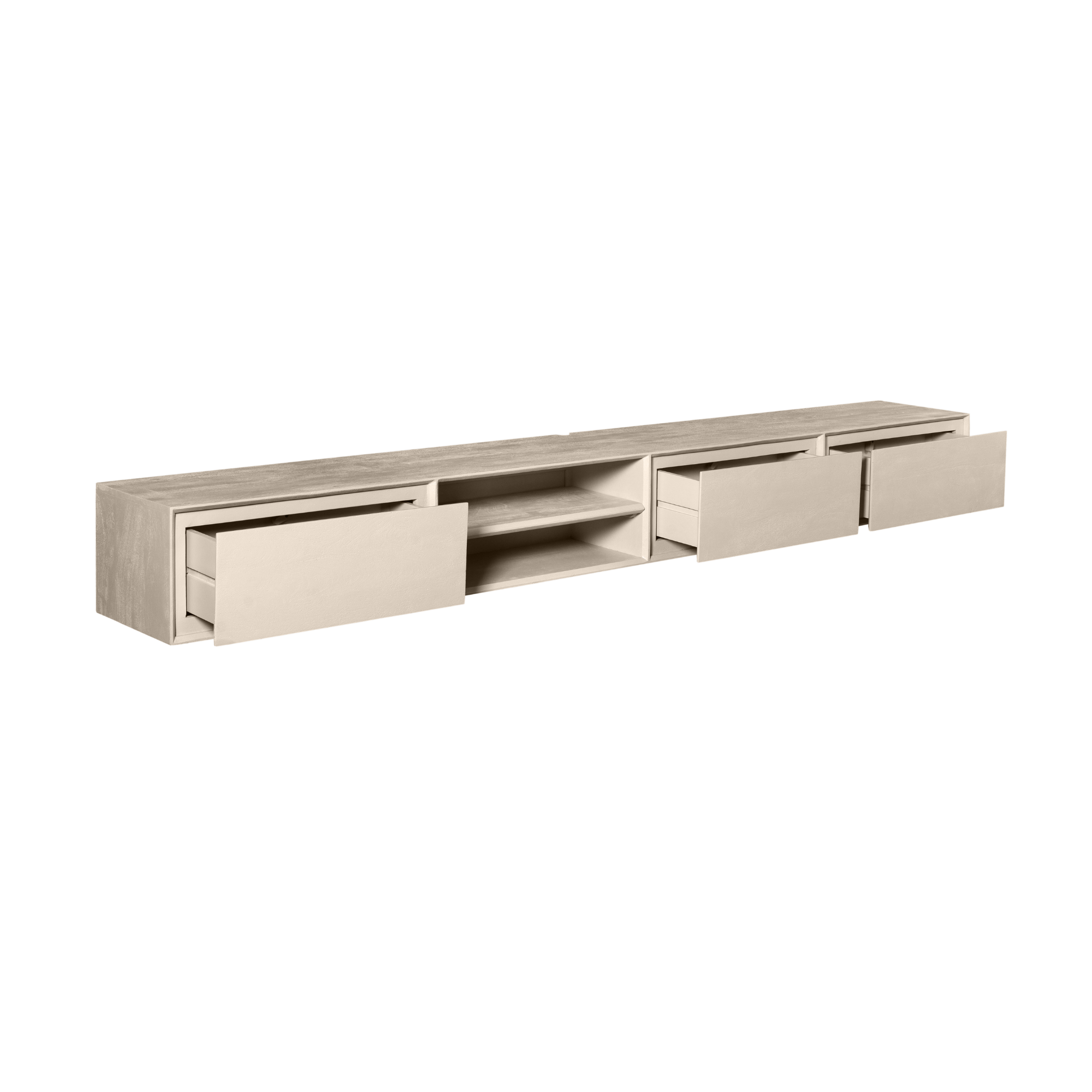 TV-meubel Jaarrum Zand 280 cm - Afbeelding 4