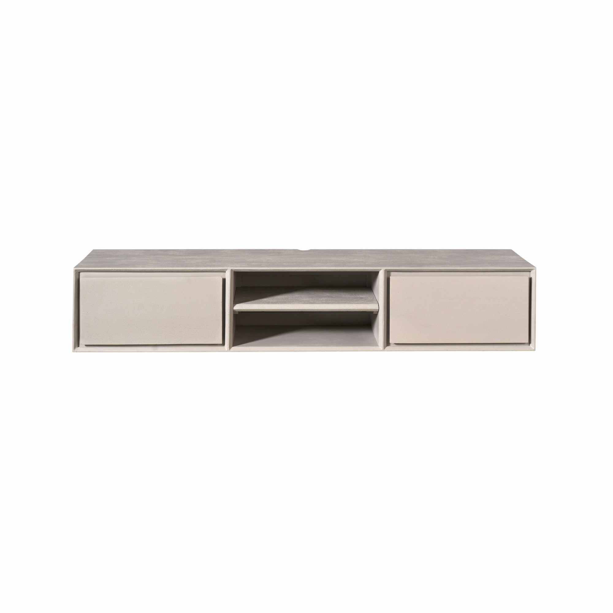 TV-meubel Neintar Taupe 160 cm