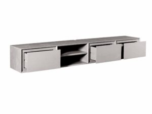 TV-meubel Meesy Taupe 200 cm