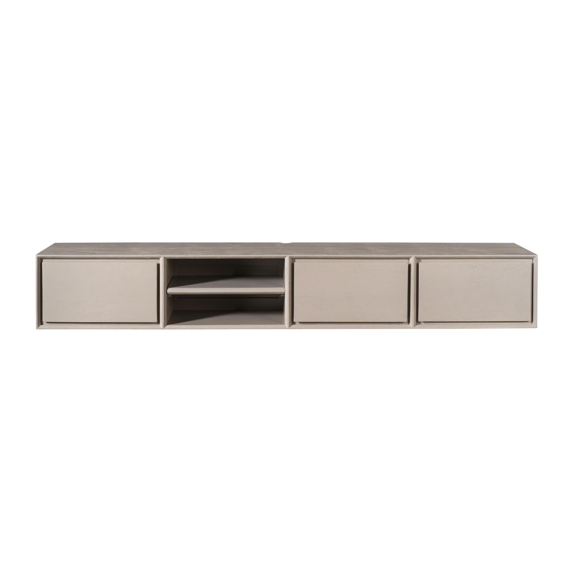 TV-meubel Meesy Taupe 200 cm - Afbeelding 2