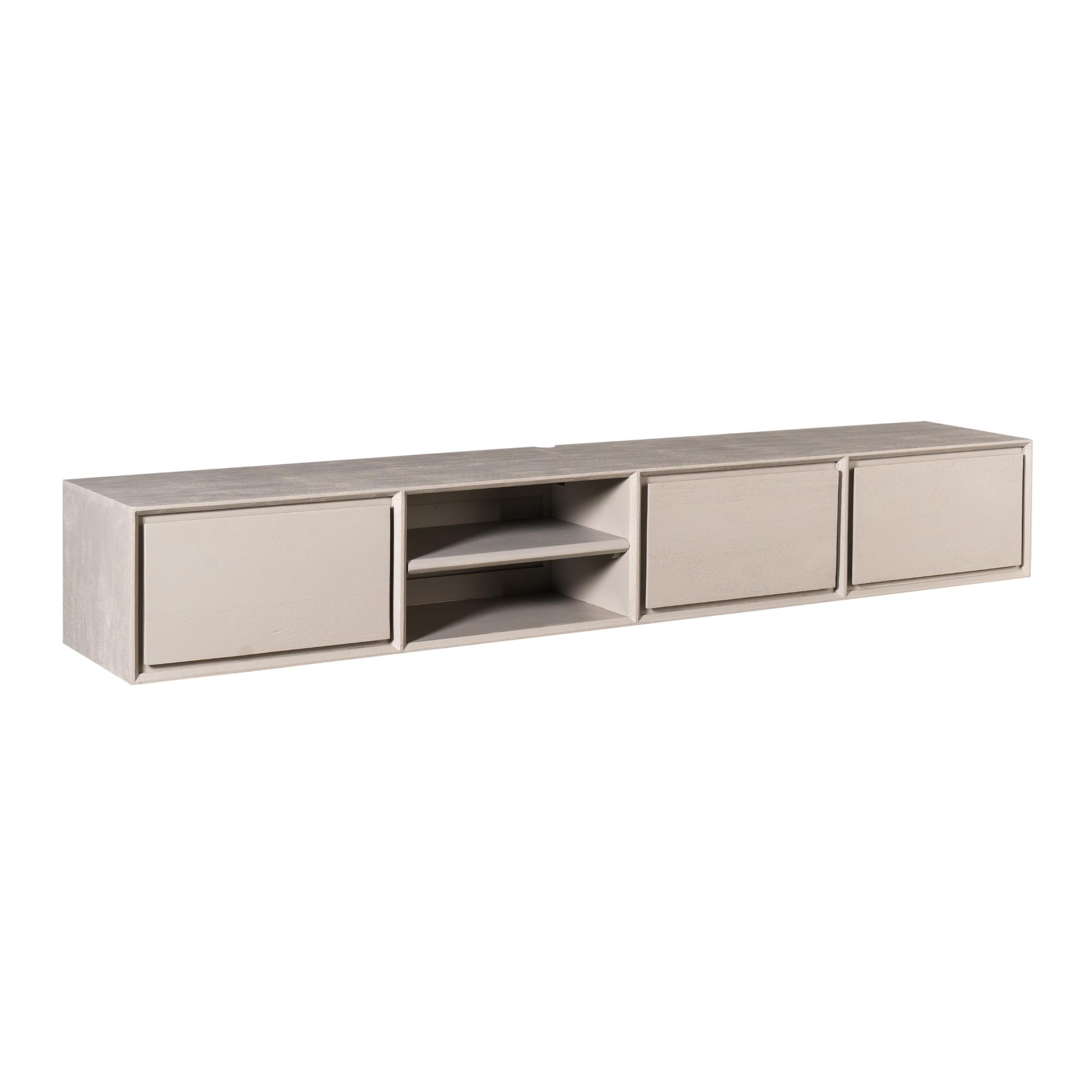 TV-meubel Meesy Taupe 200 cm - Afbeelding 5