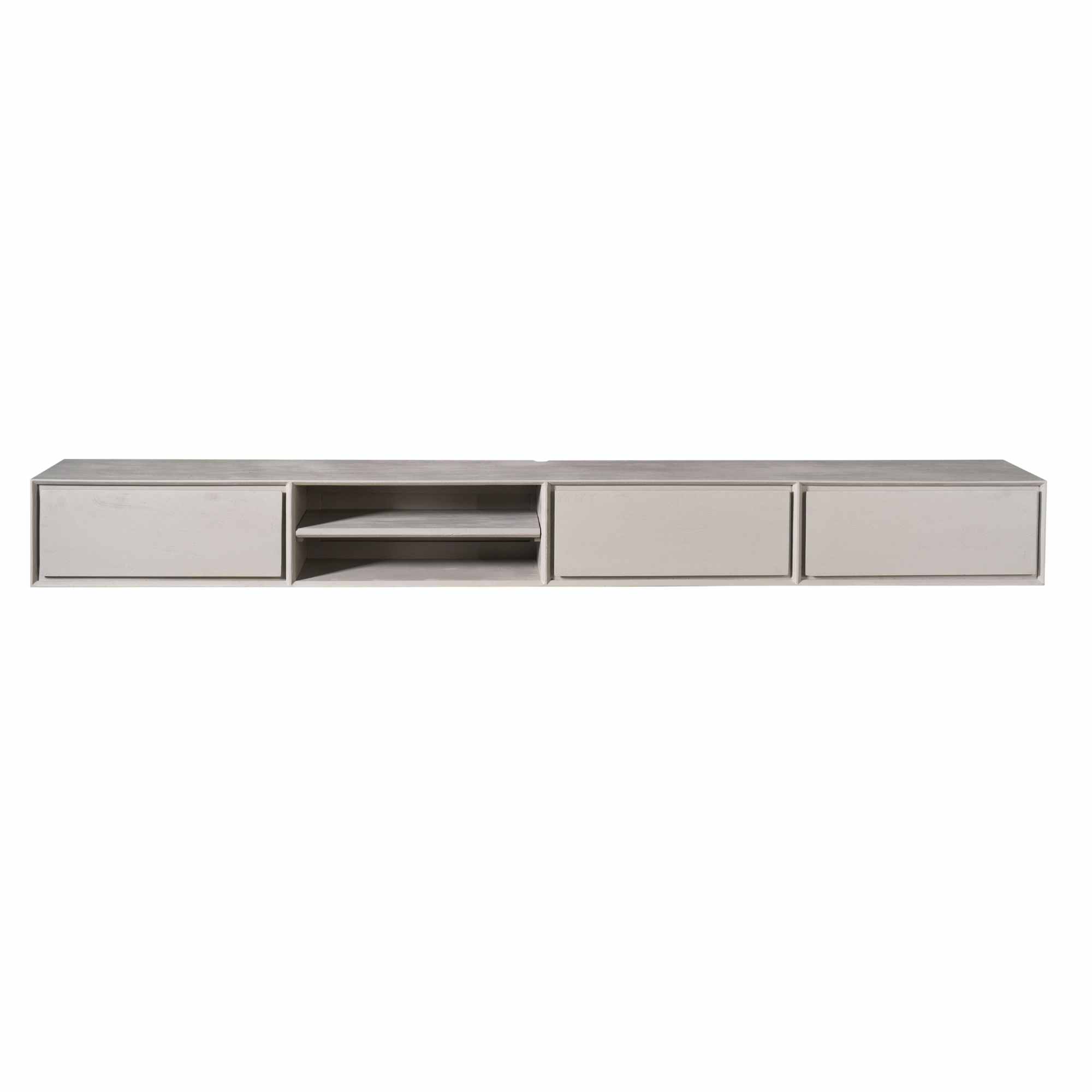 TV-meubel Neerdi Taupe 280 cm - Afbeelding 3