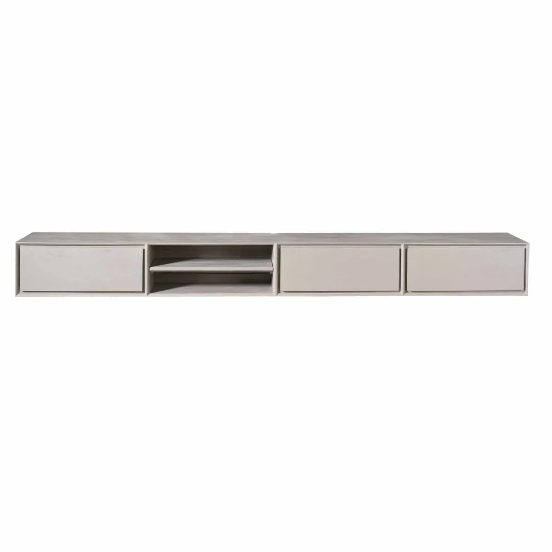 TV-meubel Neerdi Taupe 280 cm - Afbeelding 3