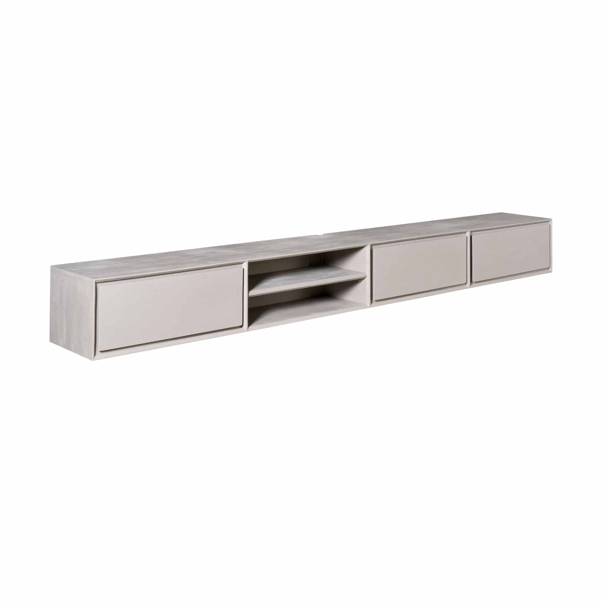 TV-meubel Neerdi Taupe 280 cm - Afbeelding 4