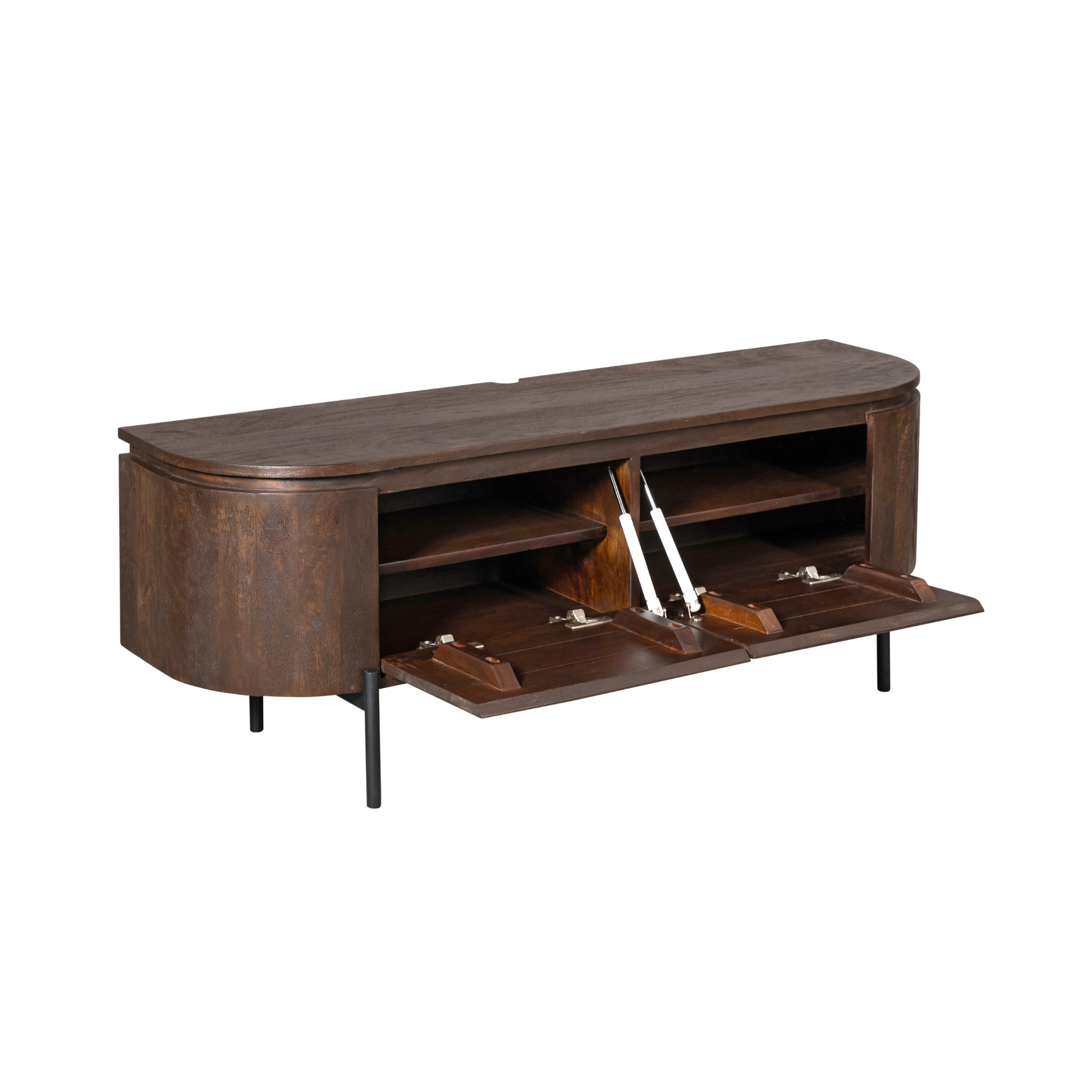 TV-meubel Grollin Bruin 120 cm - Afbeelding 4