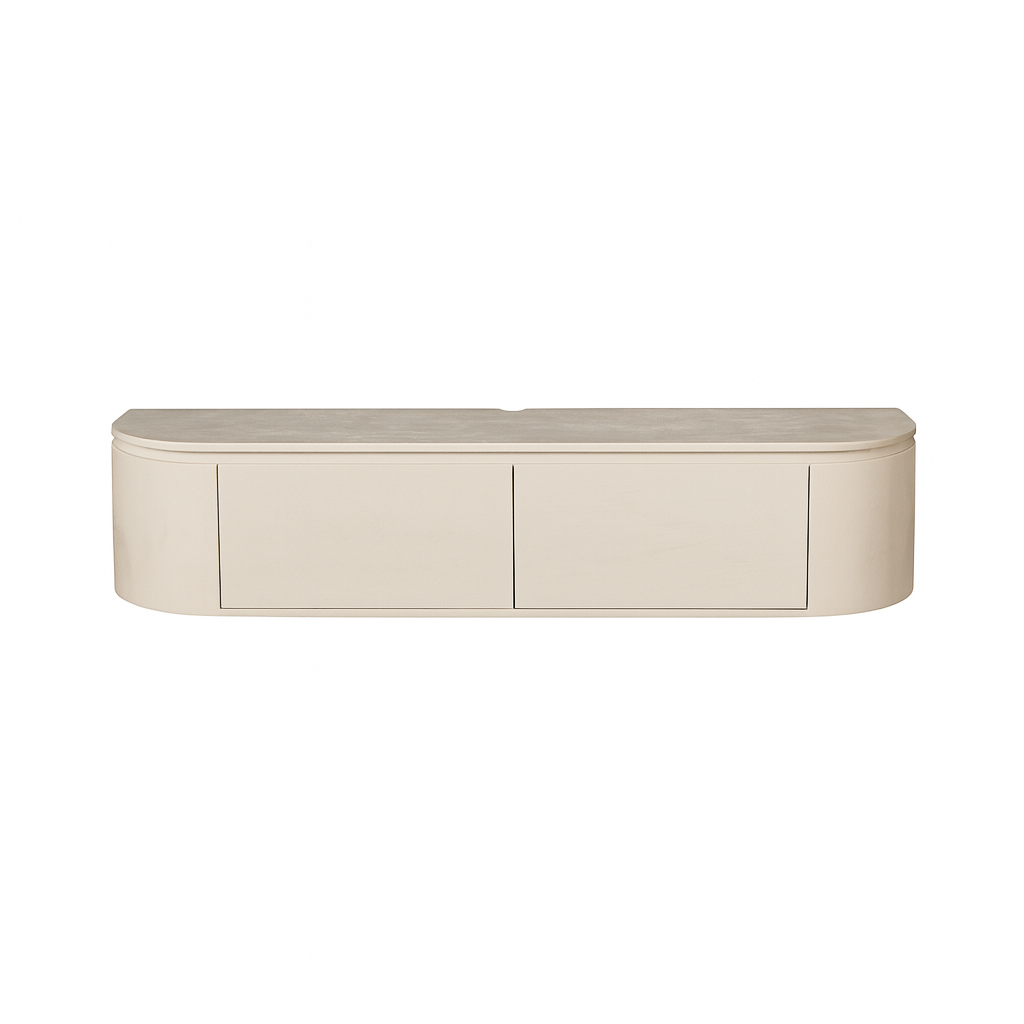 TV-meubel Virmen Zand 120 cm - Afbeelding 9