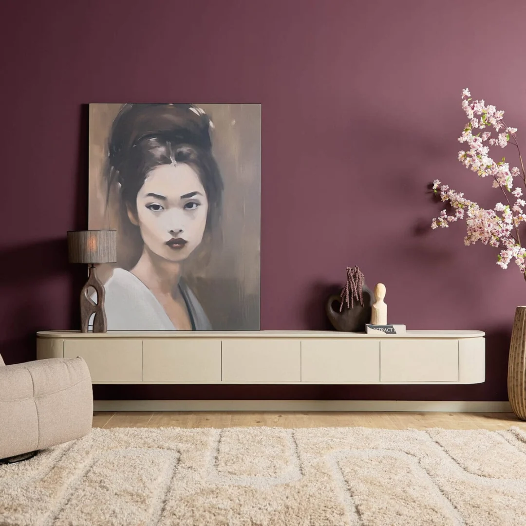 TV-meubel Neli Zand 280 cm - Afbeelding 11