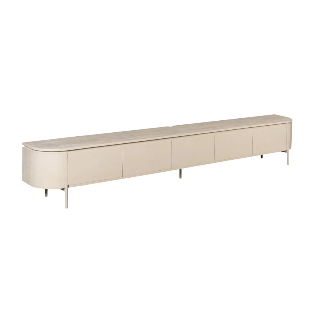 TV-meubel Neli Zand 280 cm - Afbeelding 3