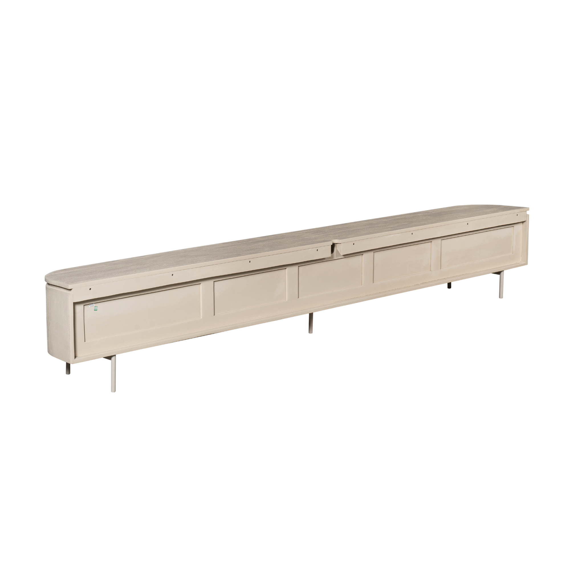 TV-meubel Neli Zand 280 cm - Afbeelding 7