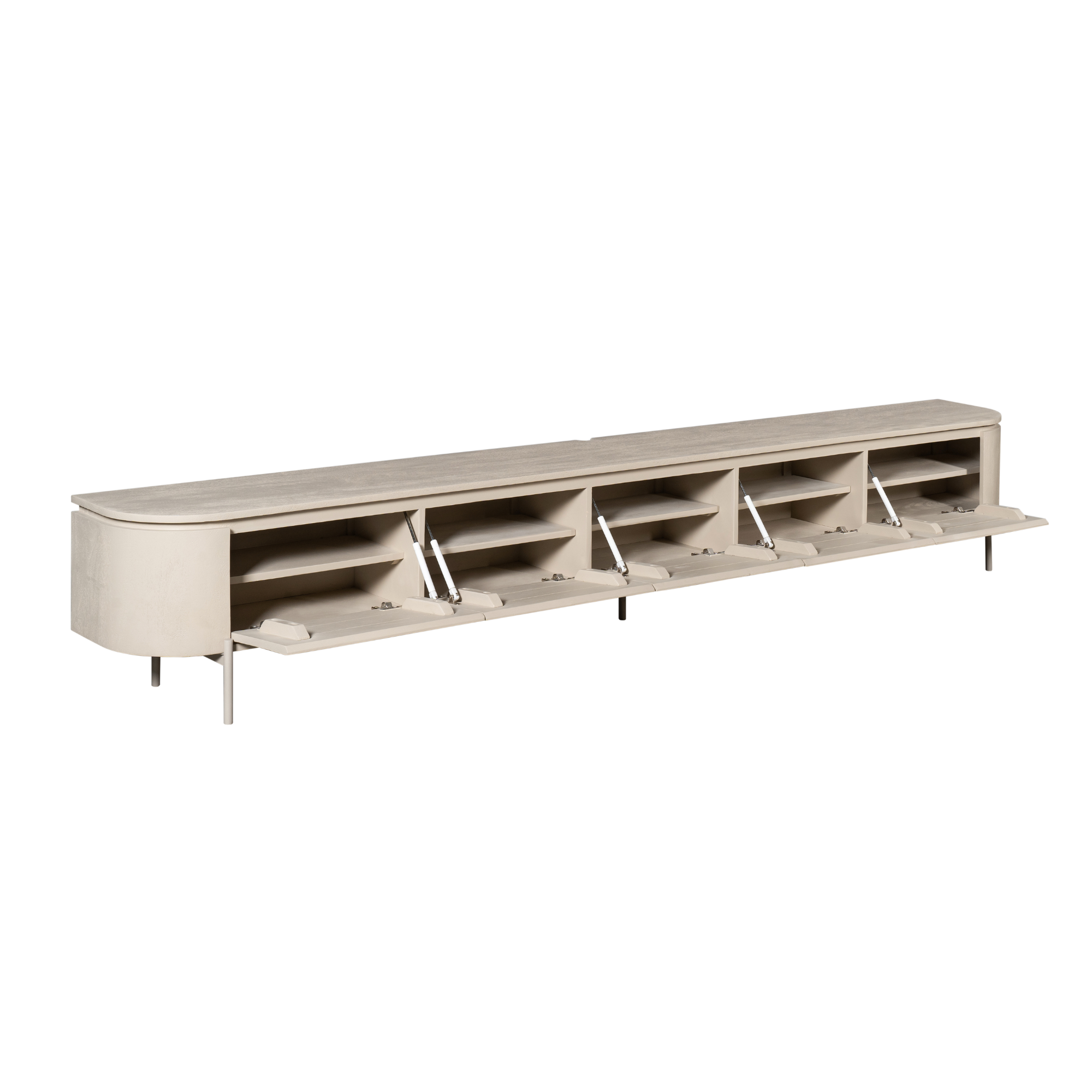 TV-meubel Neli Zand 280 cm - Afbeelding 8