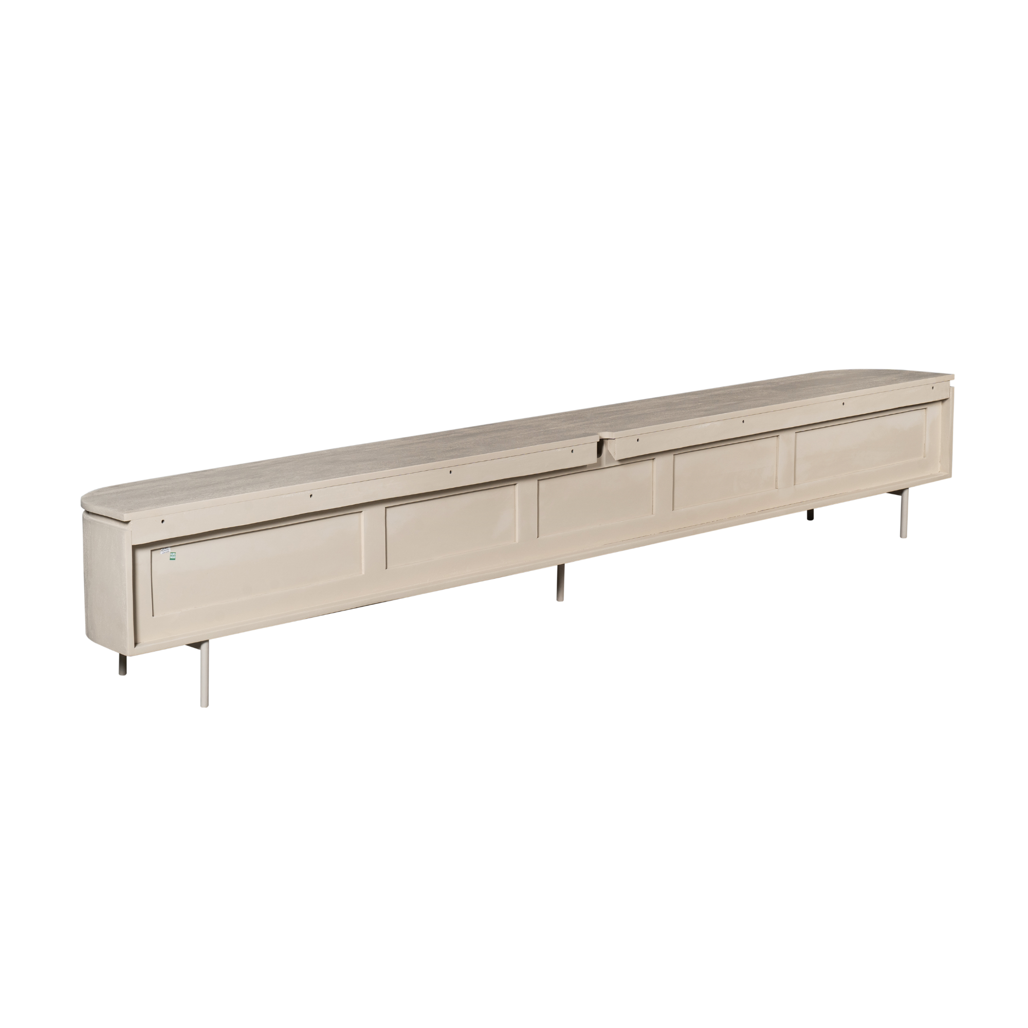 TV-meubel Neli Zand 280 cm - Afbeelding 9