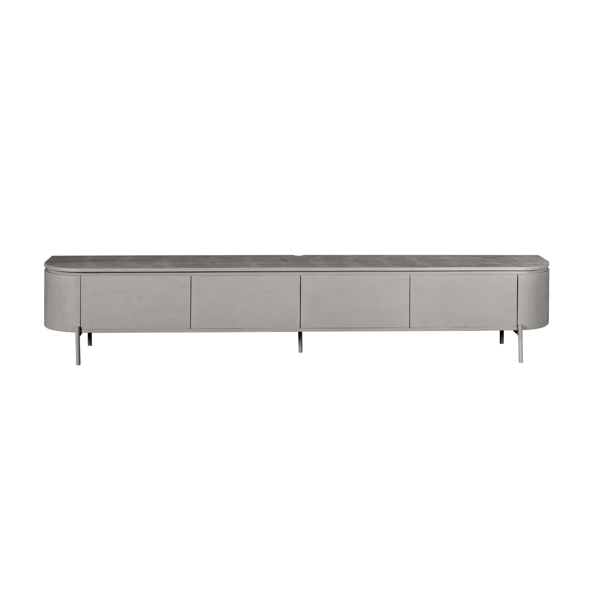 TV-meubel Trirnella Taupe 240 cm - Afbeelding 2