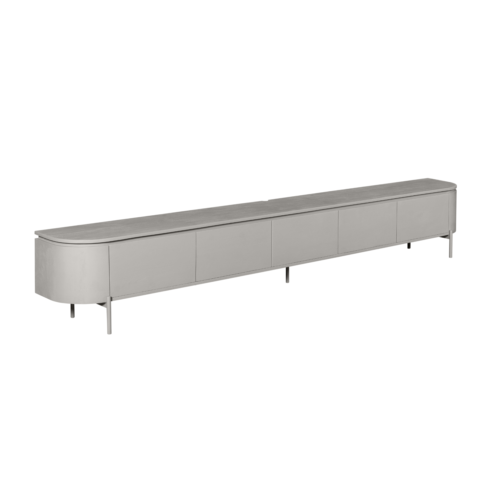 TV-meubel Aswan Taupe 280 cm - Afbeelding 15