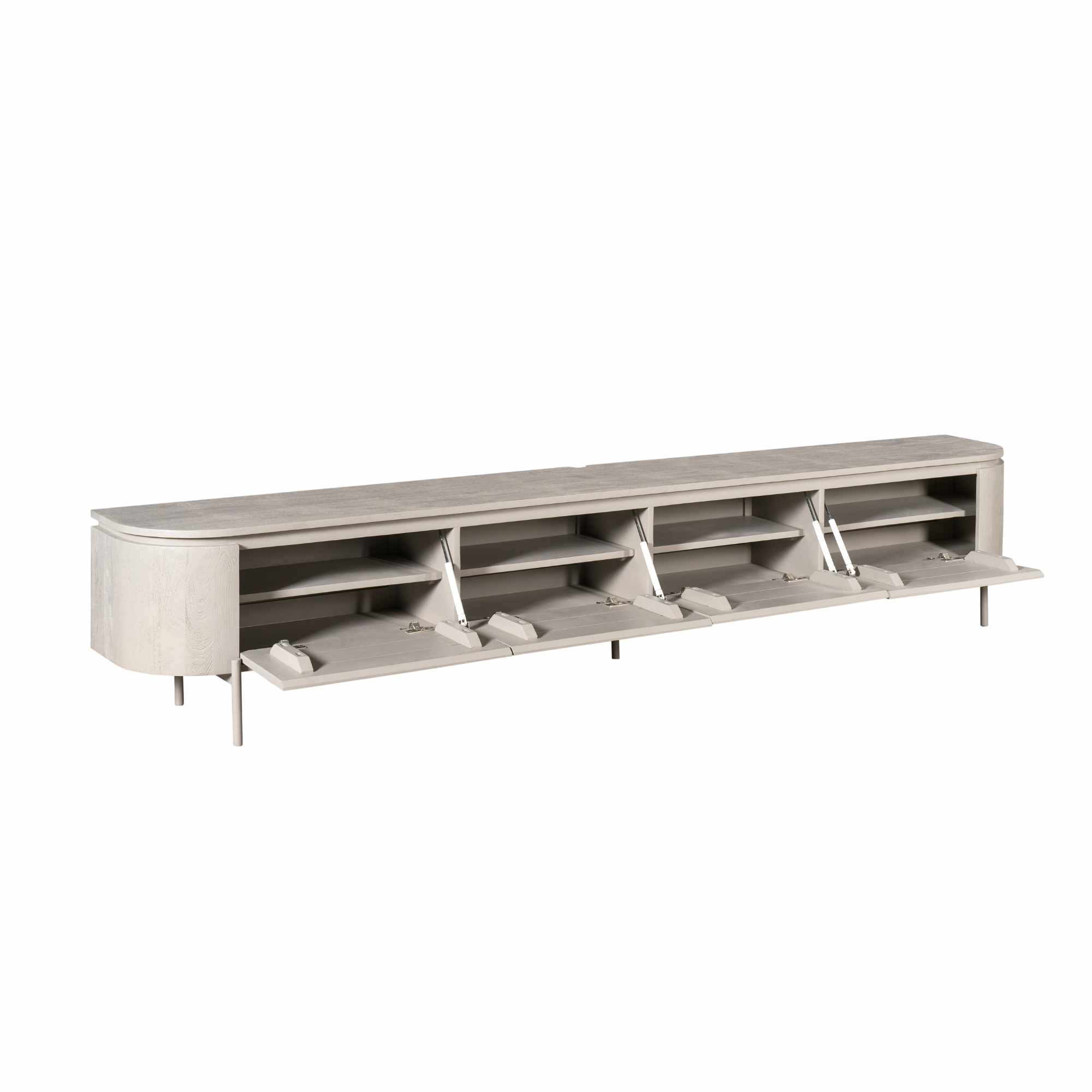 TV-meubel Aswan Taupe 280 cm - Afbeelding 18