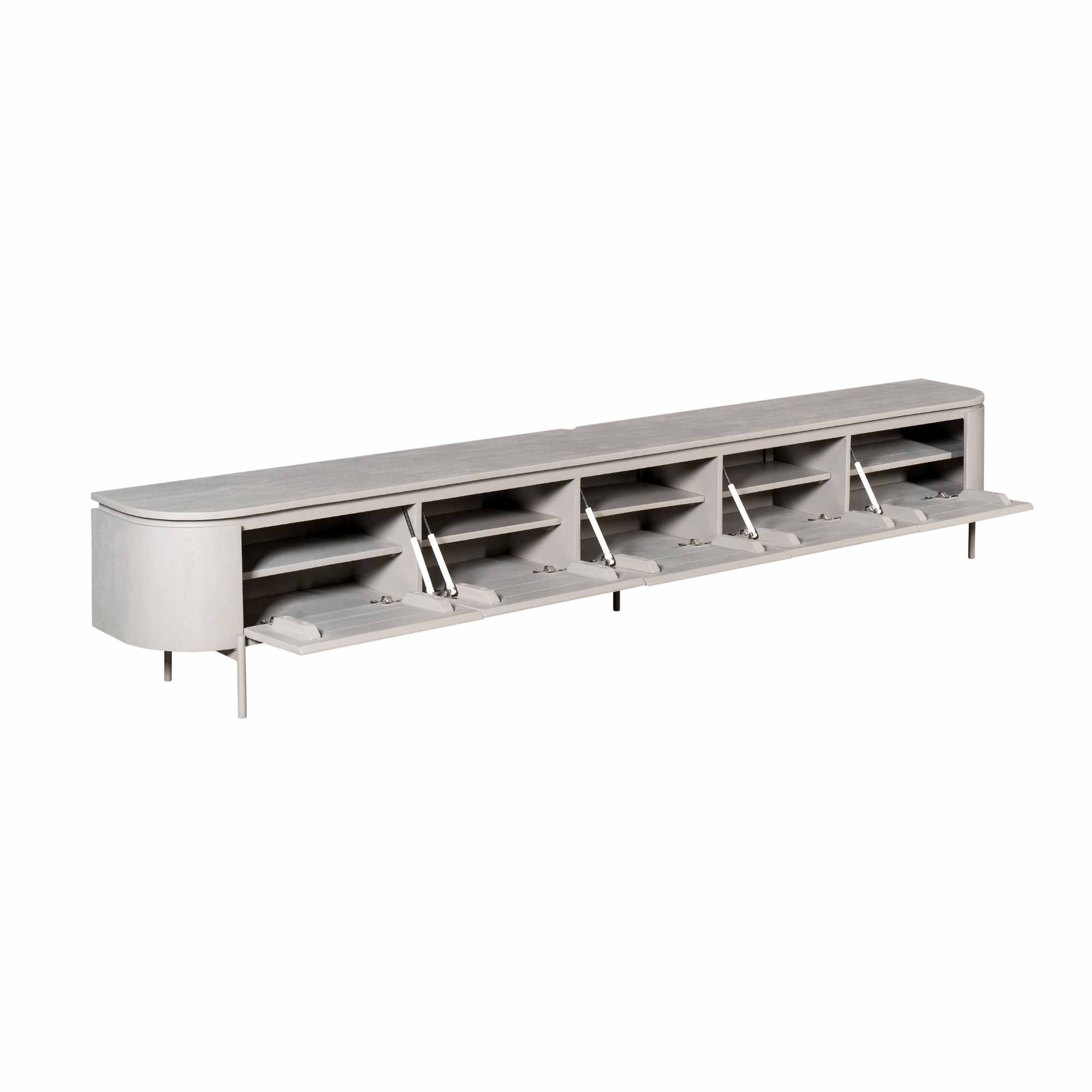 TV-meubel Aswan Taupe 280 cm - Afbeelding 21