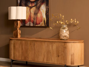 TV-meubel Stoolvena Naturel 165 cm