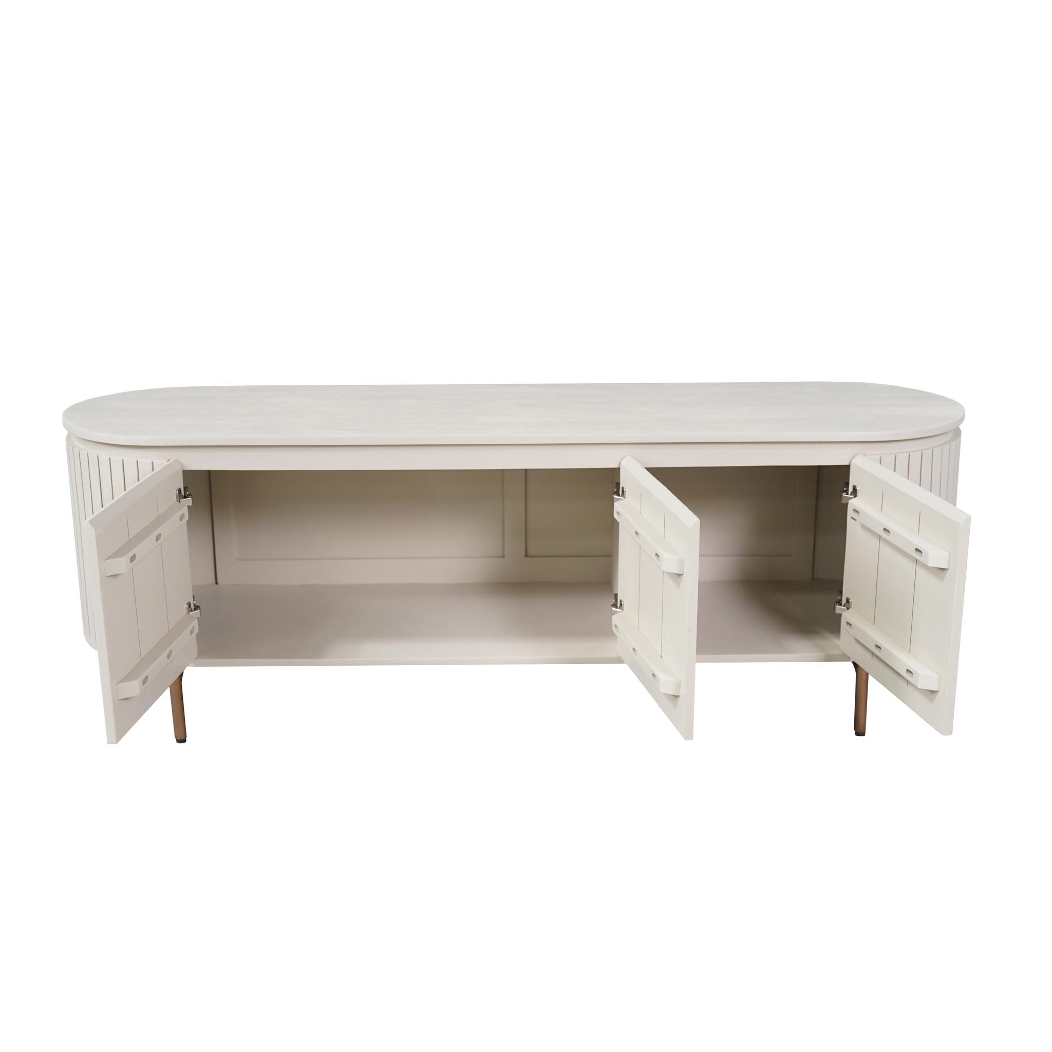 TV-meubel Flatin Zand 165 cm - Afbeelding 4