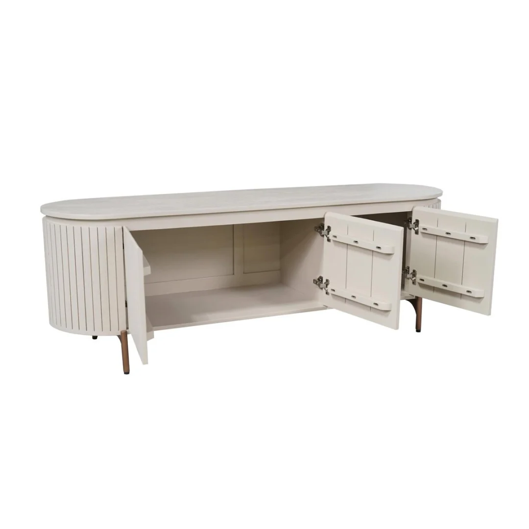 TV-meubel Flatin Zand 165 cm - Afbeelding 5