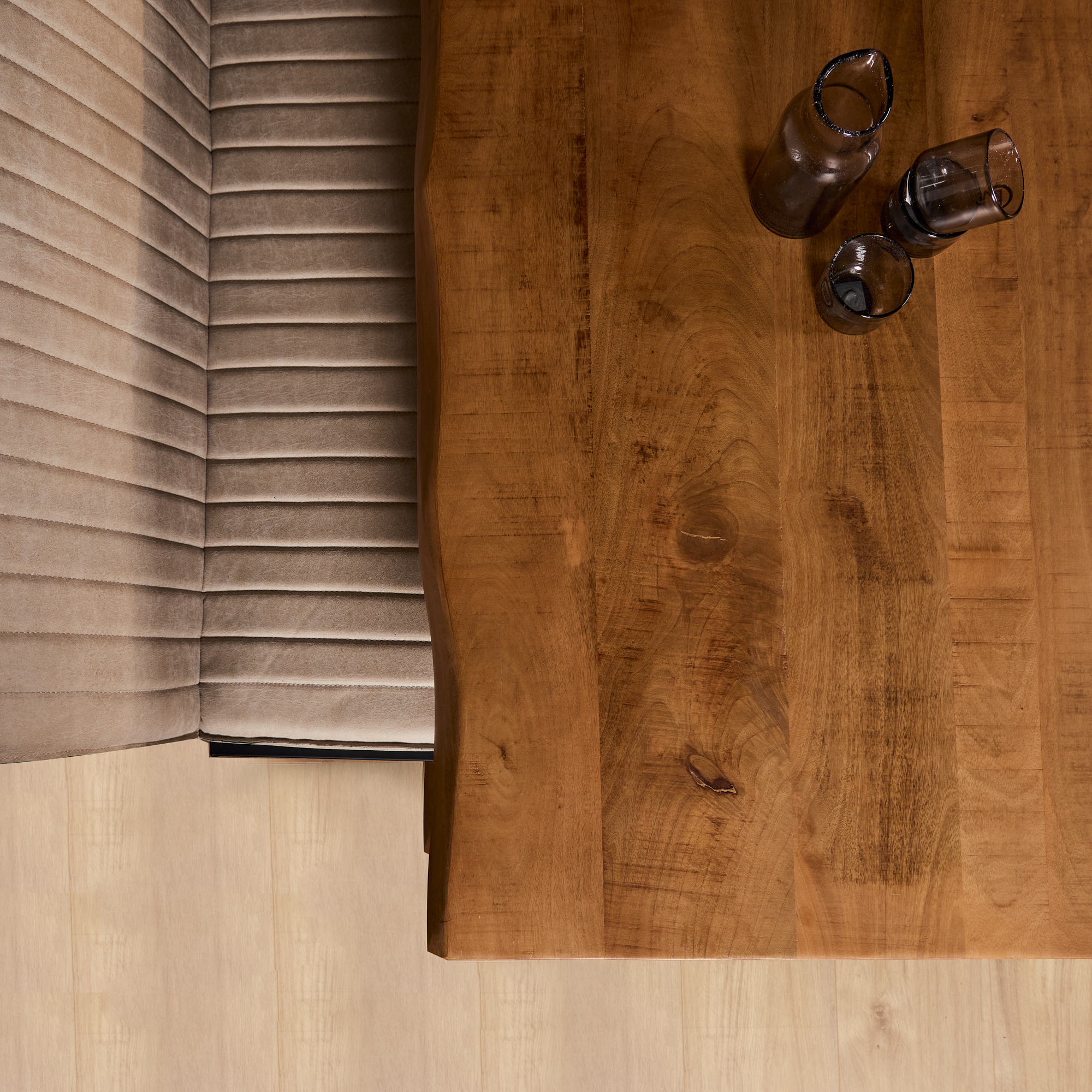 Boomstamtafel Restino Mangohout 240 cm - Afbeelding 3
