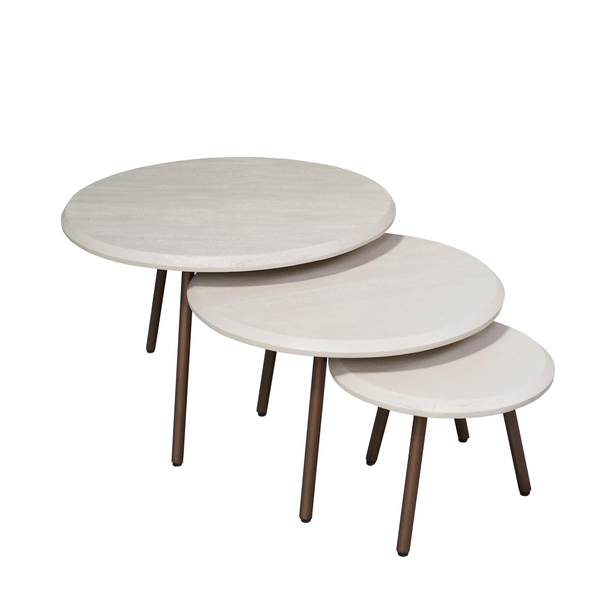 Salontafel Steellone Mangohout 70 cm