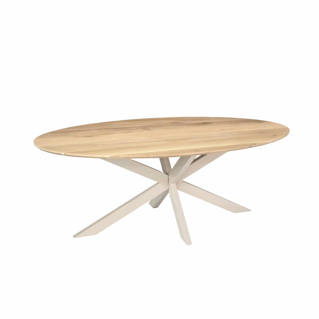 Eettafel Toorru Metaal 210 cm - Afbeelding 3