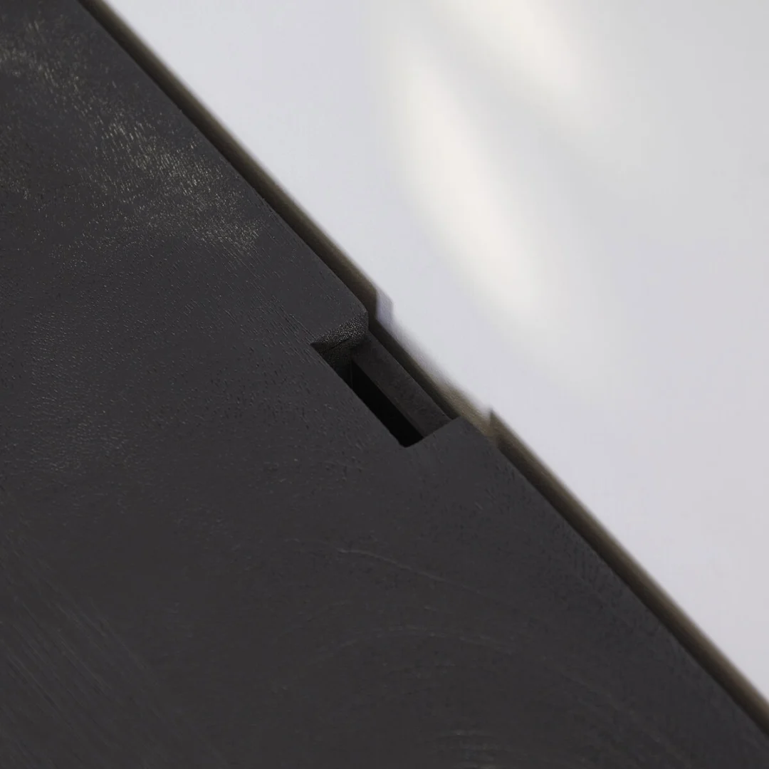 TV-meubel Nekun Zwart 200 cm - Afbeelding 3