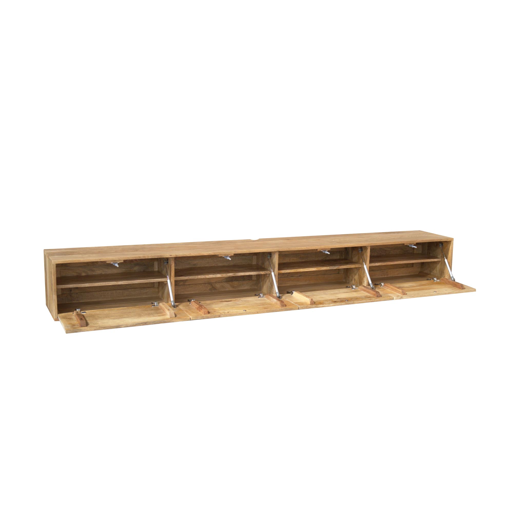 TV-meubel Staute Naturel 200 cm - Afbeelding 4