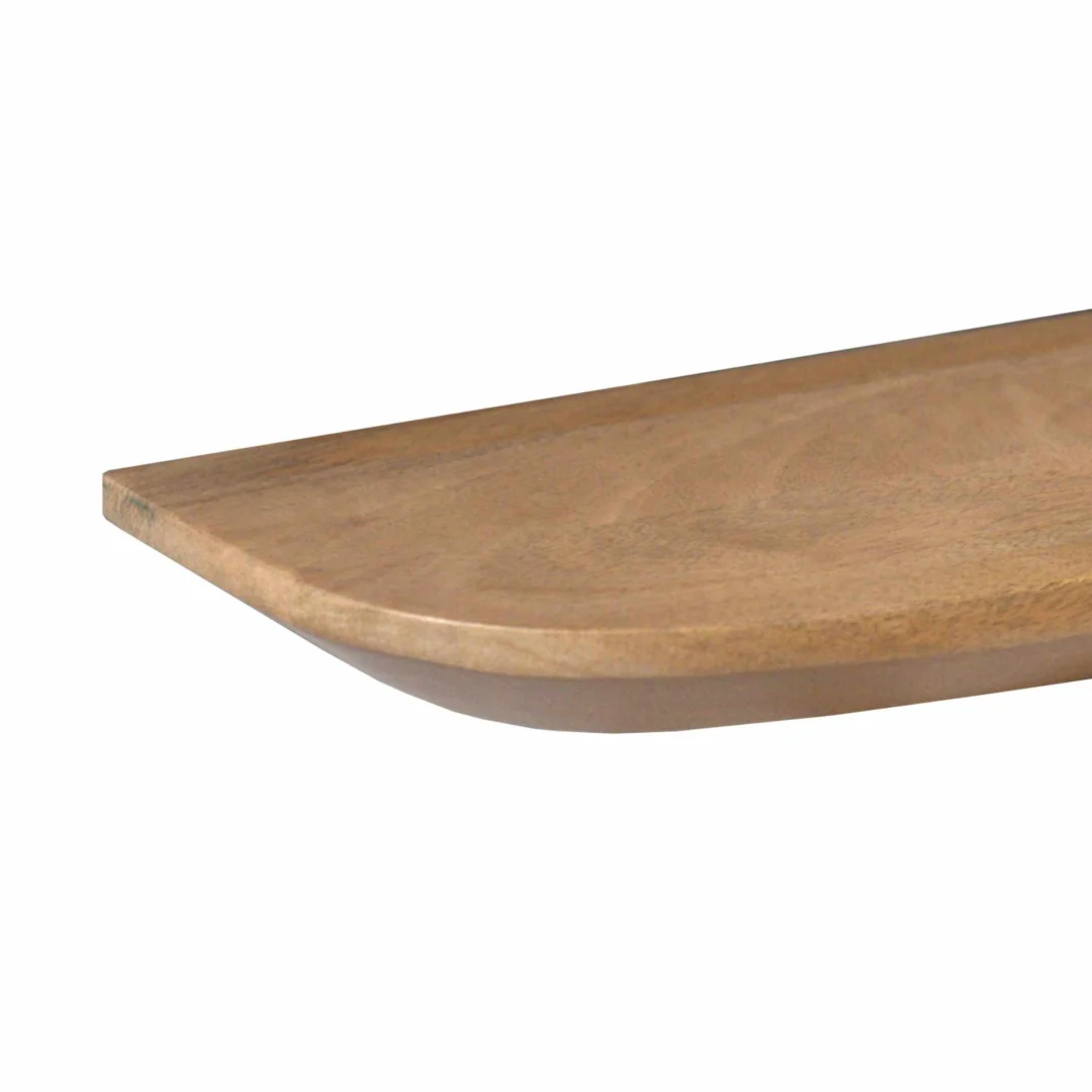 Wandplank Hustane Mangohout 60 cm - Set van 3 - Afbeelding 4
