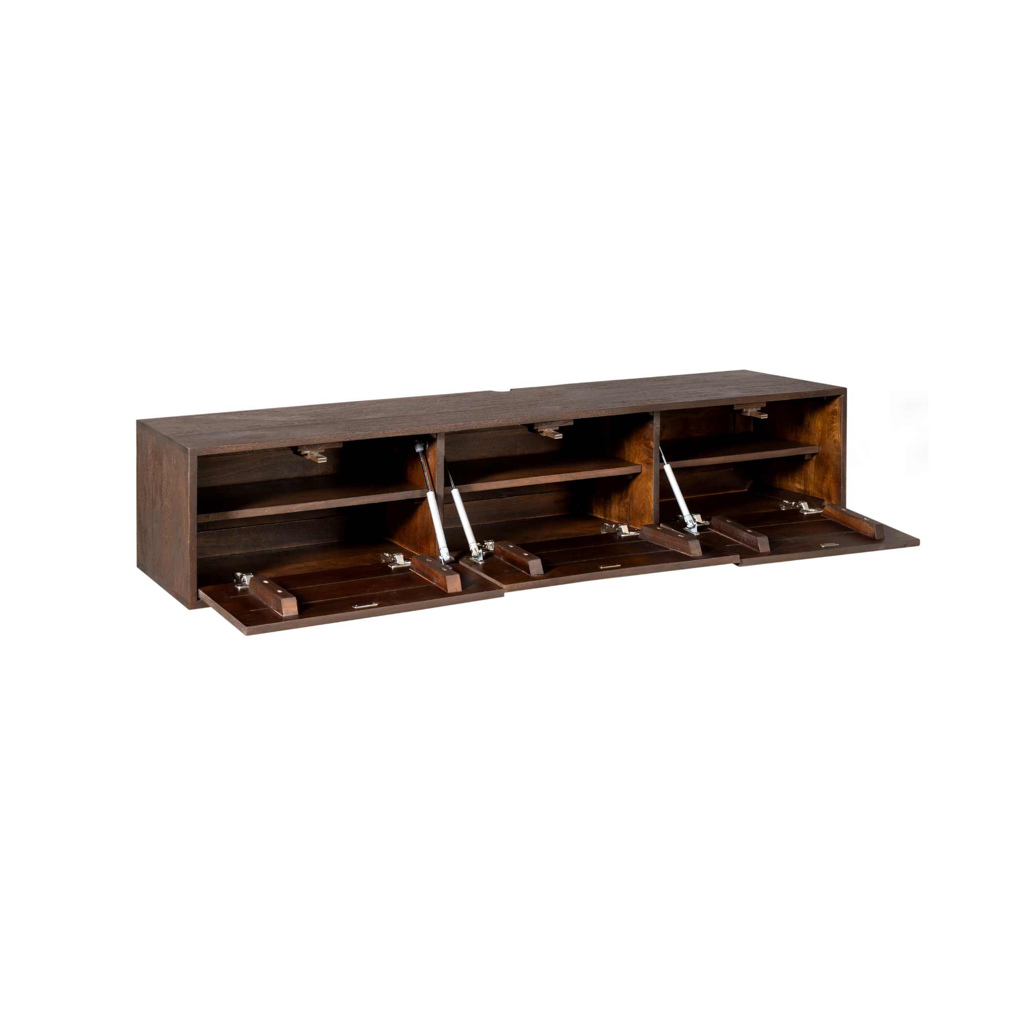 TV-meubel Zantor Bruin 160 cm - Afbeelding 3