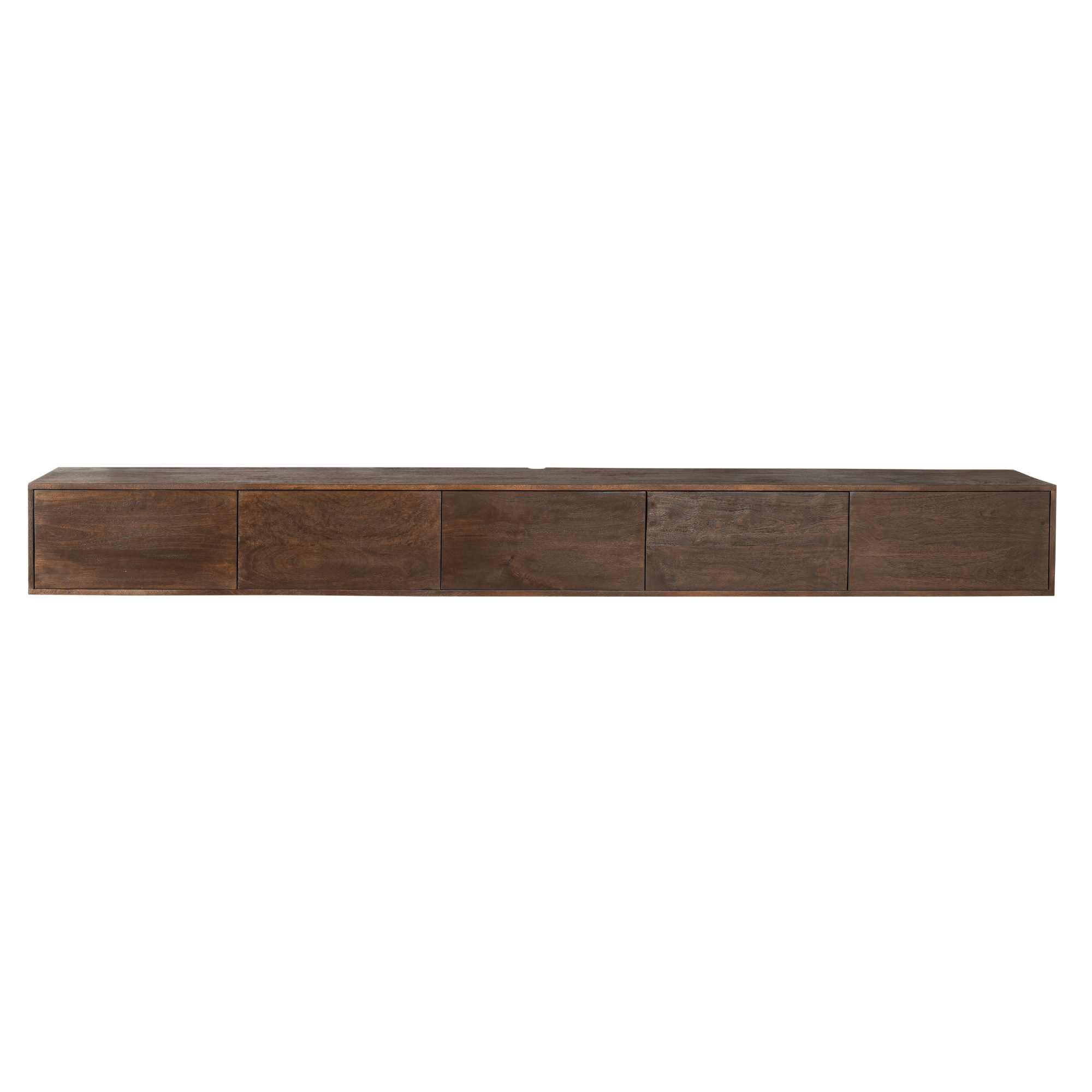TV-meubel Skietira Bruin 280 cm
