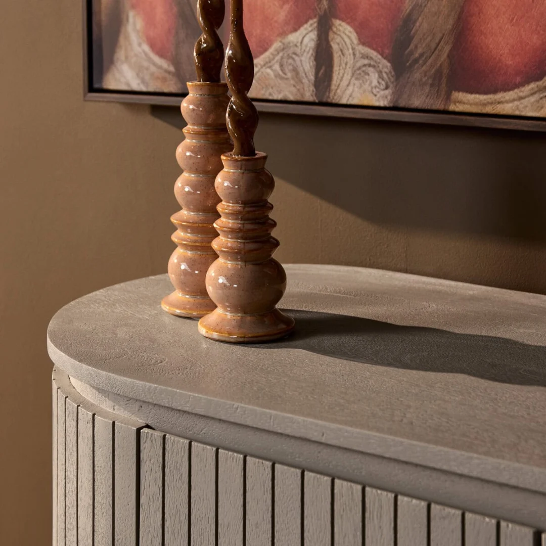 Kast Slaubin Taupe 115 cm - Afbeelding 2