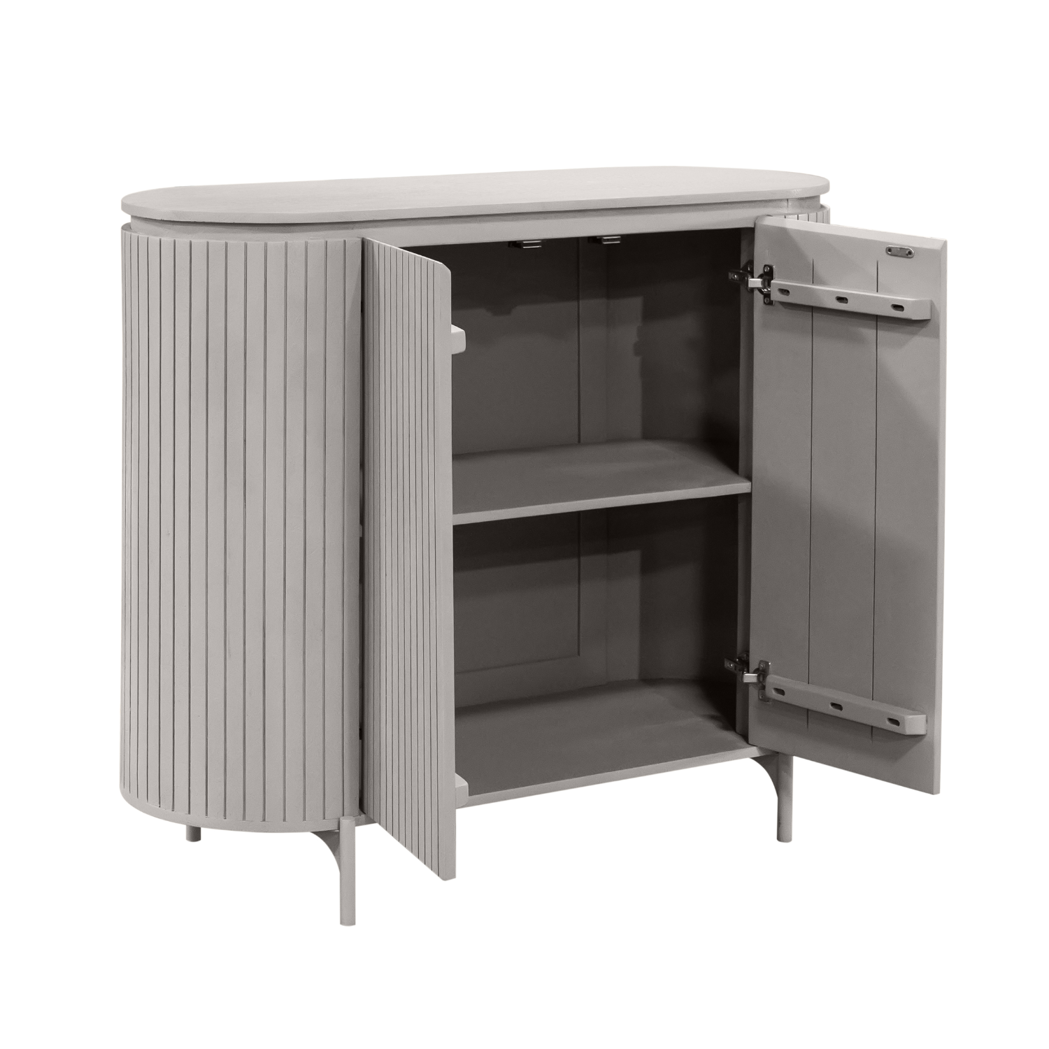 Kast Slaubin Taupe 115 cm - Afbeelding 6
