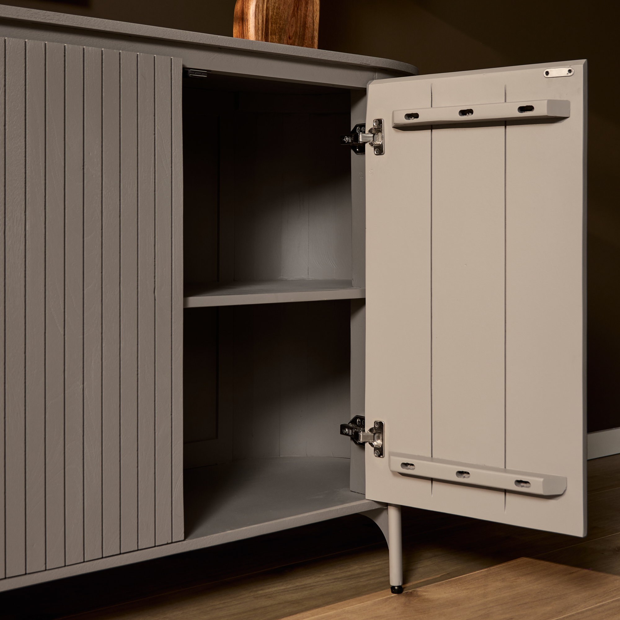 Dressoir Leilvu Taupe 210 cm - Afbeelding 4